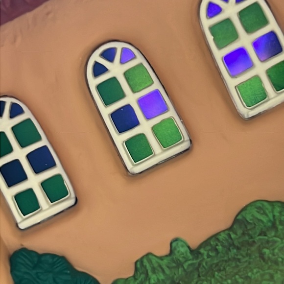 Hallmark Candlelight Services Series Ornament #3 Adobe Church.  EC - No Box SFH - Picture 9 of 10